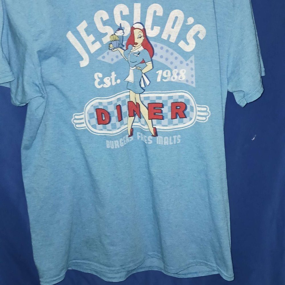Disney Jessica Rabbit Jessica's Diner Shirt